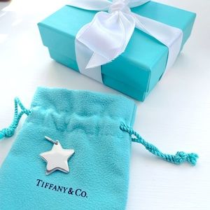 Tiffany& Company Sterling Silver Small Star Charm